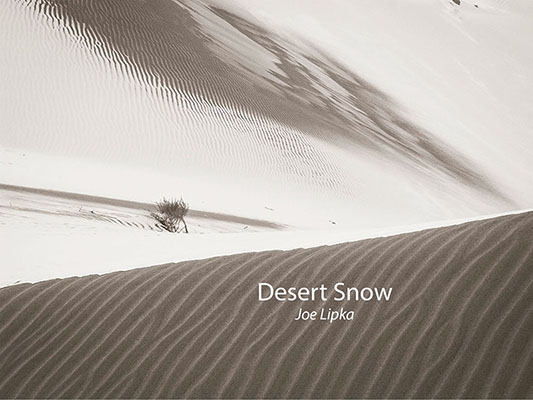 Snow in the Gobi Desert